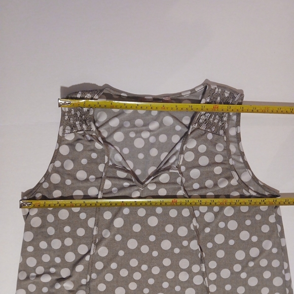 Sjs Woman Polka Dots Sleeveless Blouse Top Size XL - Picture 3 of 8